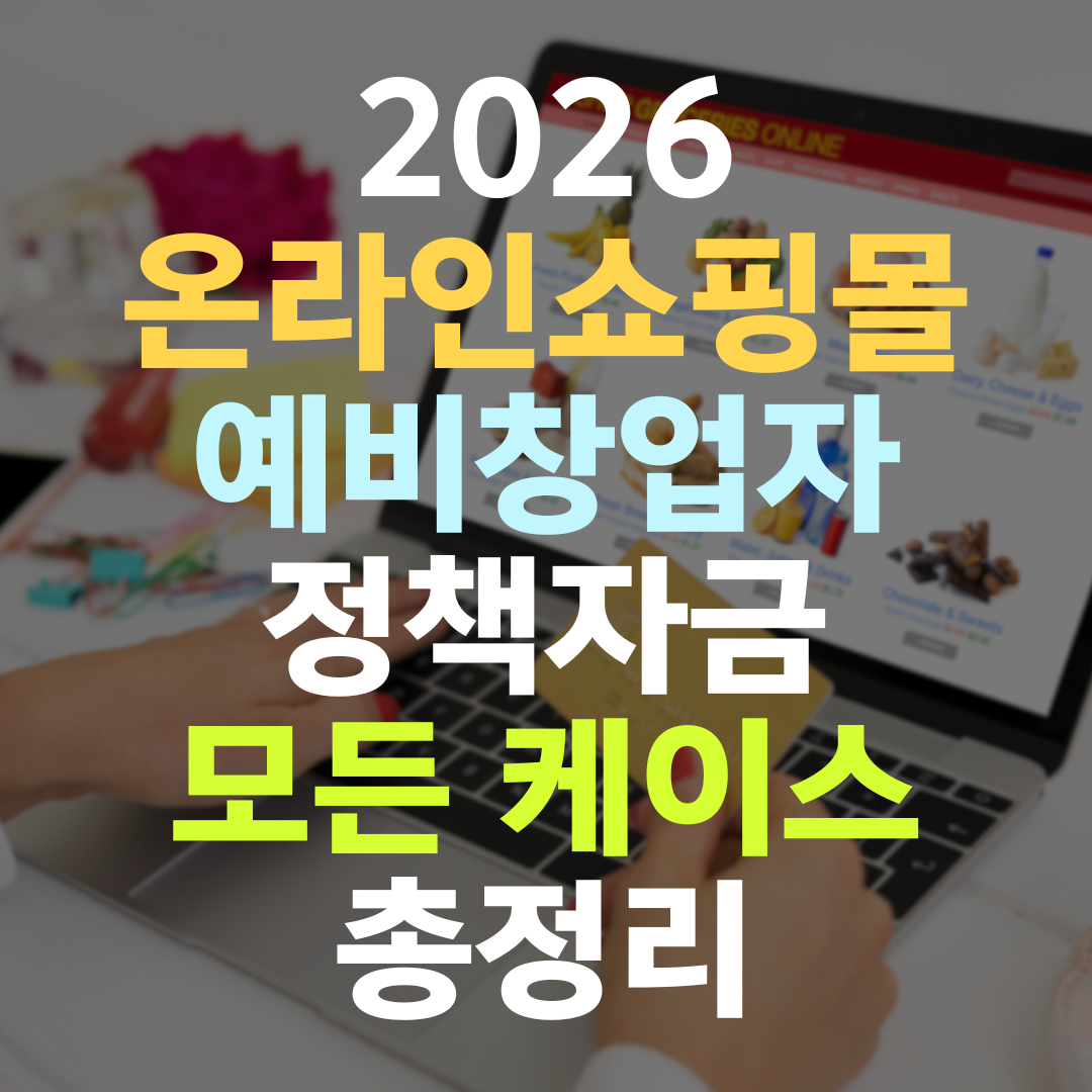 온라인쇼핑몰 창업 예비창업자, "정책자금 안 나온다"는 말이 반은 맞고 반은 틀린 이유