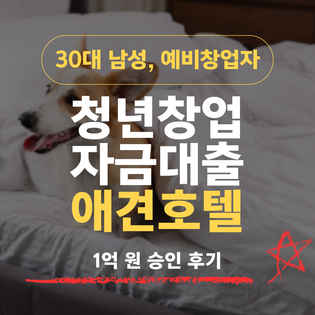 펫 업계 경력 0, 출장 7년차 34세 직장인이 애견호텔로 신보 1억 받은 방법